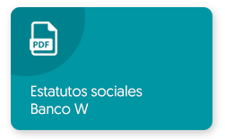 Ver PDF Estatutos Sociales Banco W